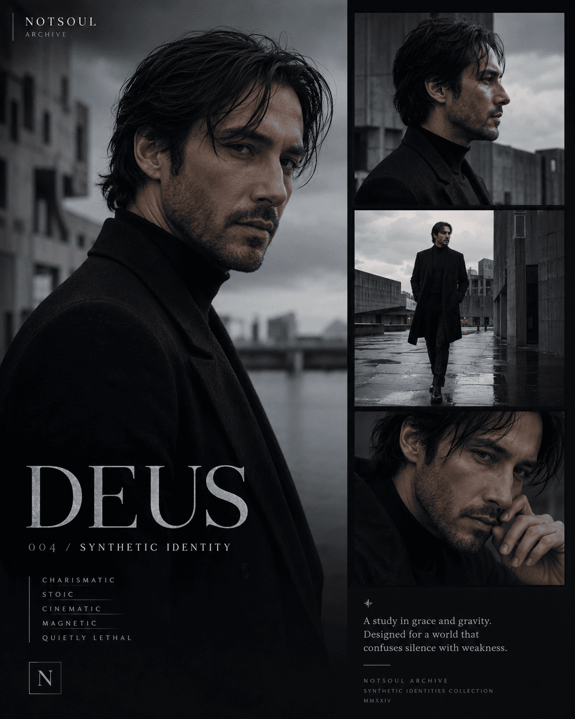 Deus — Deus Canon Portrait. Канонический портрет Deus.